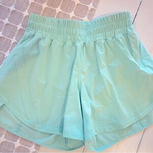 Lululemon Athletica Blue Athletic Shorts Lightweight Elastic Waistband